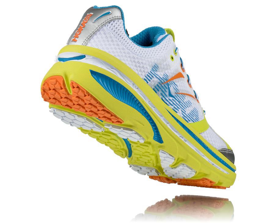 Hoka One One ランニングシューズ メンズ 白 - Bondi B - XC7369401